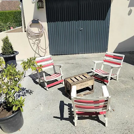 Daire 4 Ou 2 Parking Wifi Terrasse Cosy Condé-sur-Sarthe
