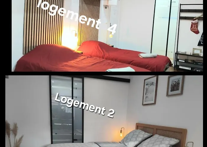 4 Ou 2 Parking Wifi Terrasse Cosy *